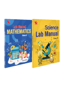 Lab Manual Mathematics, Science (HB) With Worksheet (Set of 2 Books)