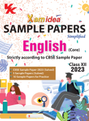 Xam idea Sample Papers Simplified English Core | Class 12 for 2023 Board Exam | Latest Sample Papers 2023 (New paper pattern based on CBSE Sample Paper released on 16th September)