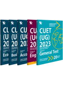 NTA CUET (UG) Practice Paper Economics, Business Studies, Accountancy, General Test & English (Set of 5) Exam Preparation Book 2023 