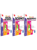 Xam idea Science, Social Science, Mathematics Complete Course Book 