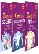 Xam idea Class 10 Book Bundle: Set of 3 Books (Science, Mathematics & Hindi B)