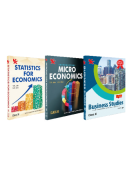 Introductory Microeconomics, Statistics for Economics and Business Studies By RK Singla Class 11 (Set of 3 Books) - For 2023 Exam