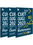 NTA CUET (UG) Practice Paper Physics, Chemistry & Maths (Set of 3) Exam Preparation Book 2023 | VK Publications