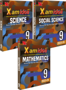 Xam idea Bundle Set of 3 (Science, Social Science & Mathematics) Class 9 Book | CBSE | Chapterwise Question Bank | Based on Revised CBSE Syllabus | NCERT Questions Include | 2023-24 Exam