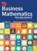 Business Mathematics  Sem- VI